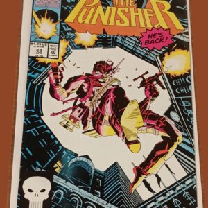 The Punisher #62 (Marvel Comics, 1992) – “He’s Back!” Explosive Action Issue