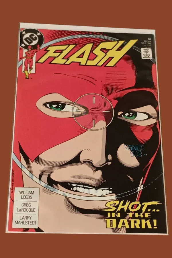 The Flash #30 (1989, DC Comics) – Shot in the Dark!