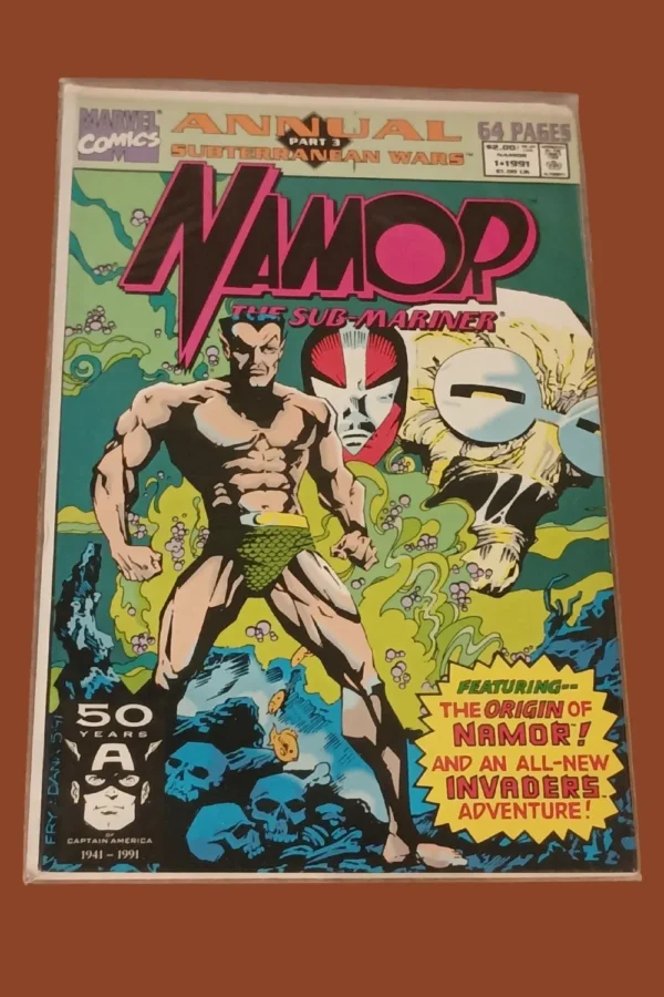 Namor the Sub-Mariner Annual #1 (1991, Marvel Comics) – Subterranean Wars Part 3