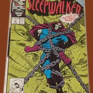 Sleepwalker #7 (1991, Marvel Comics) – At the Mercy of the Chain Gang!