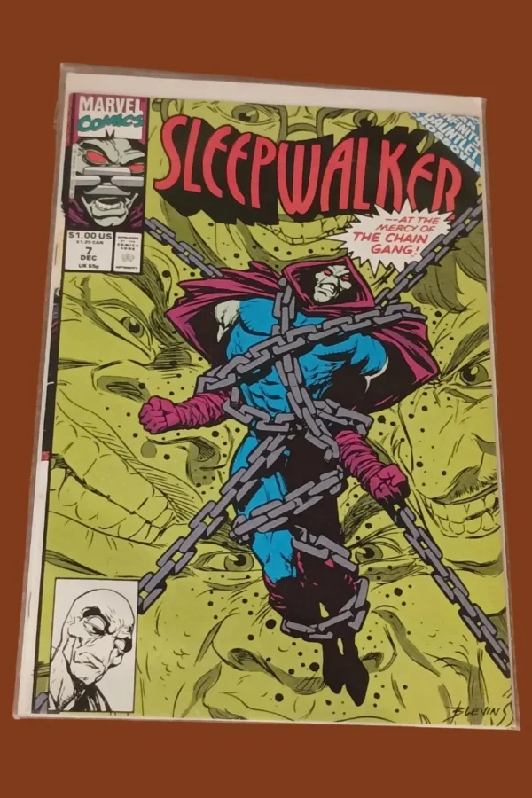 Sleepwalker #7 (1991, Marvel Comics) – At the Mercy of the Chain Gang!