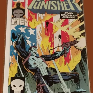 The Punisher #44 (1990, Marvel Comics) – Star-Spangled Burner!