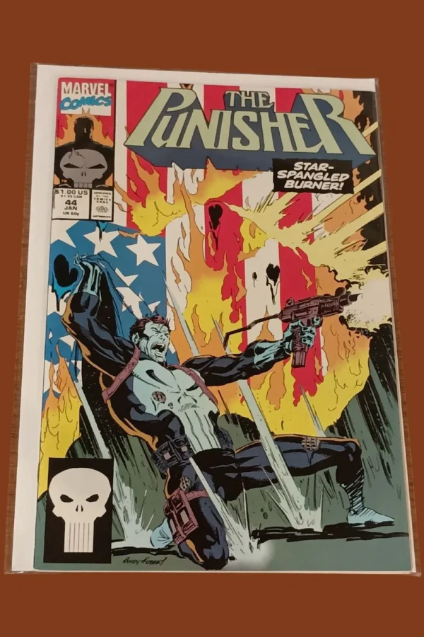 The Punisher #44 (1990, Marvel Comics) – Star-Spangled Burner!