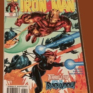 The Invincible Iron Man #6 (1998, Marvel Comics) – Team-Up with Black Widow