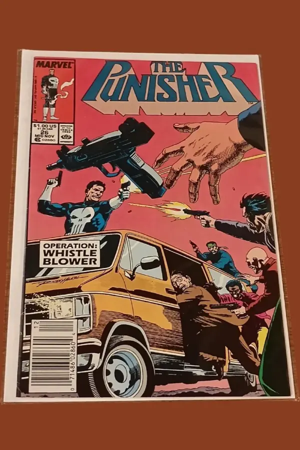 The Punisher #26 (1989) – “Operation: Whistle Blower”