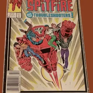 Spitfire and the Troubleshooters #1 (1986) – Marvel New Universe Debut