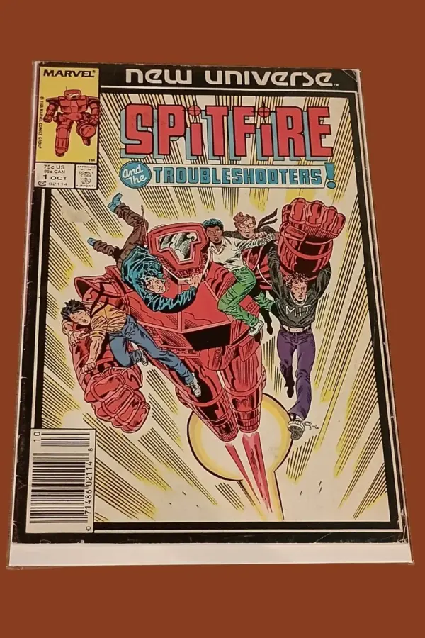 Spitfire and the Troubleshooters #1 (1986) – Marvel New Universe Debut