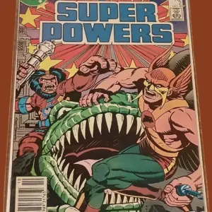 Super Powers #2 (1985) – Hawkman vs. Darkseid’s Forces (Jack Kirby Art)