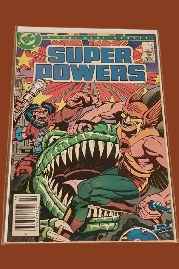 Super Powers #2 (1985) – Hawkman vs. Darkseid’s Forces (Jack Kirby Art)