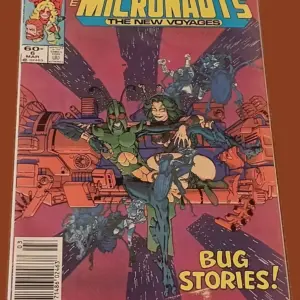 The Micronauts: The New Voyages #6 (1985) – Marvel Comics “Bug Stories!”