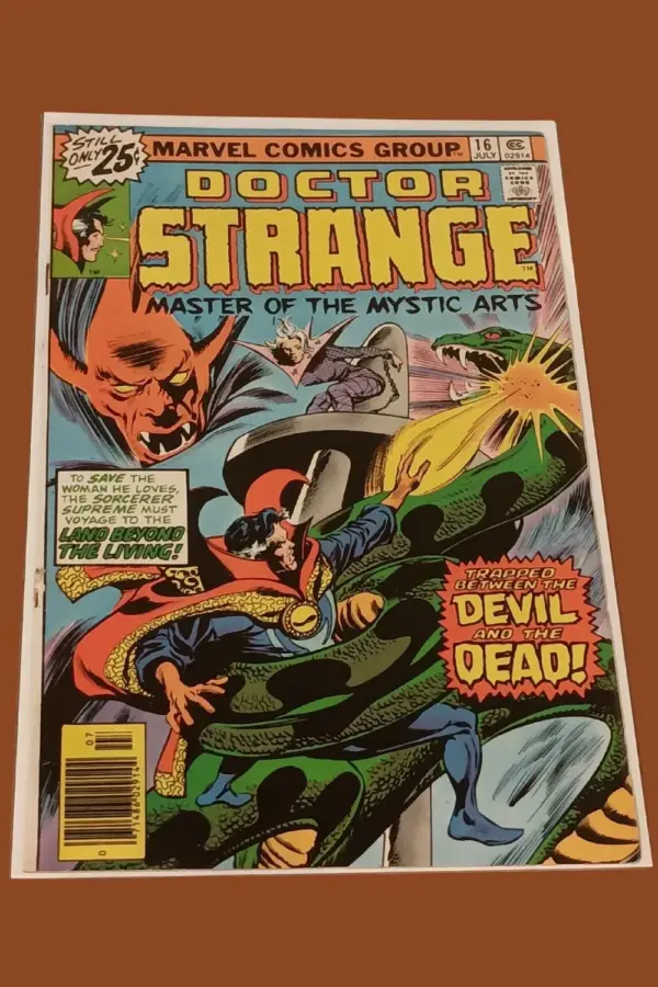 Doctor Strange, Master of the Mystic Arts #16 (1976) – Trapped Between the Devil and the Dead!
