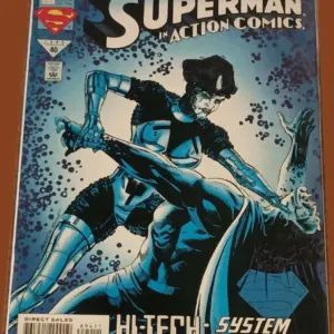 Superman in Action Comics #694 (1993) – Hi-Tech: System Overload!