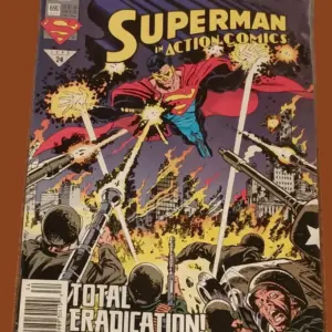 Superman in Action Comics #690 (1993) – Reign of the Supermen! Total Eradication!