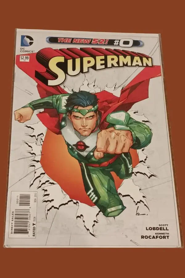 Superman #0 (2012) – The New 52 Origin Issue