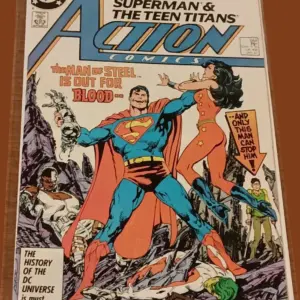 Action Comics #584 (1987) – Superman & The Teen Titans