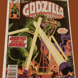 Godzilla: King of the Monsters #2 (1977) – Seattle Under Siege!