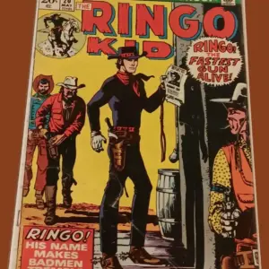 The Ringo Kid #20 (May, Bronze Age Marvel) – Fastest Gun Alive!