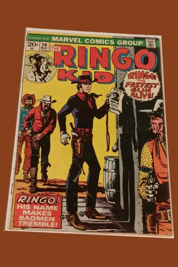 The Ringo Kid #20 (May, Bronze Age Marvel) – Fastest Gun Alive!