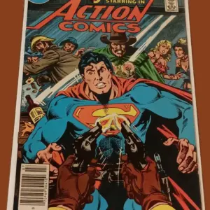 Action Comics #557 (1984) – Superman in a Wild West Showdown