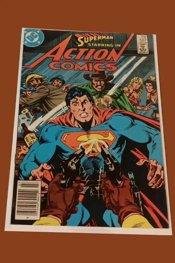 Action Comics #557 (1984) – Superman in a Wild West Showdown