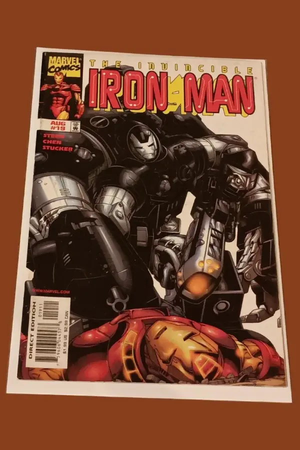 The Invincible Iron Man #19 (1999) – War Machine vs. Iron Man