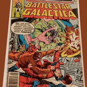 Battlestar Galactica #7 (1979) – “Adama… Trapped Forever!”