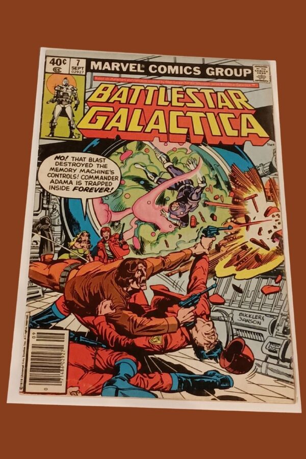 Battlestar Galactica #7 (1979) – “Adama… Trapped Forever!”