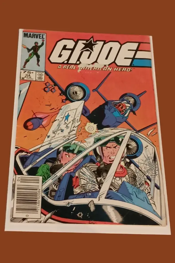 G.I. Joe: A Real American Hero #34 (1985) – “Shakedown!” Skystriker vs. Rattler