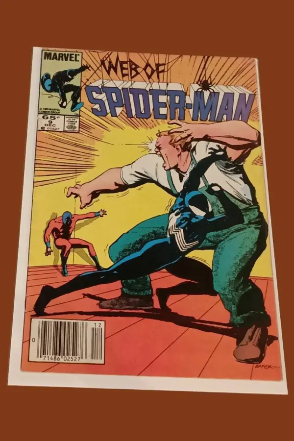 Web of Spider-Man #9 (1985, Marvel Comics)