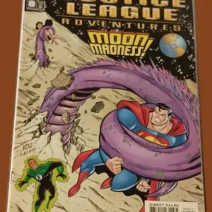Justice League Adventures #8 (2002, DC Comics) – Moon Madness! Animated Series Tie-In