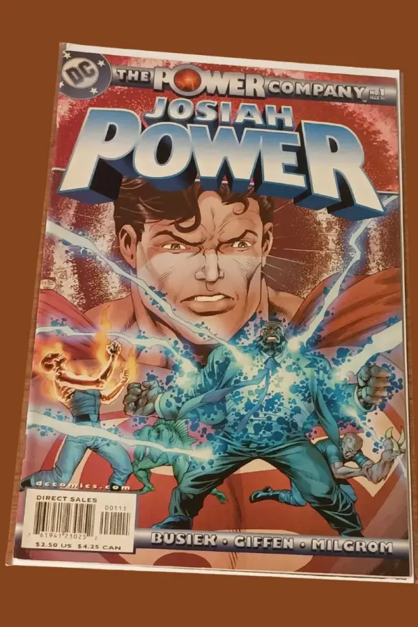 The Power Company: Josiah Power #1 (2002, DC Comics) – First Issue Special