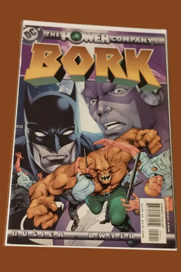 The Power Company: Bork #1 (2002, DC Comics) – Featuring Batman
