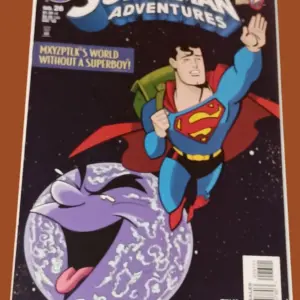 Superman Adventures #26 (1999, DC Comics) – Mxyzptlk’s World Without a Superboy!