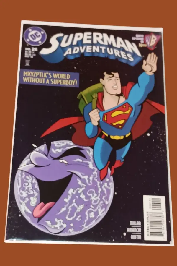 Superman Adventures #26 (1999, DC Comics) – Mxyzptlk’s World Without a Superboy!