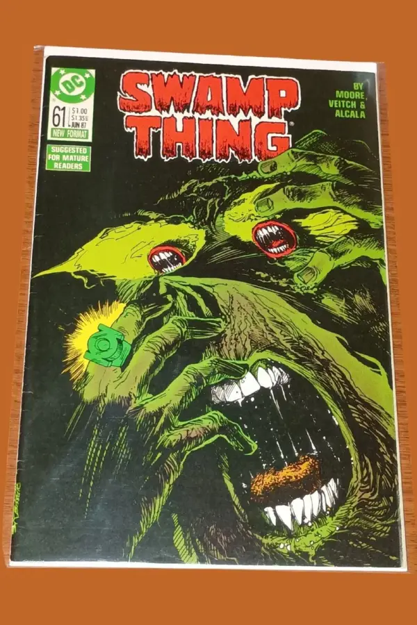 Swamp Thing #61 (1987, DC Comics) – Alan Moore | Green Lantern Appearance