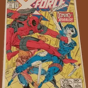 X-Force #11 (1992, Marvel Comics) – Deadpool vs. Domino, 30th Anniversary Issue