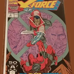 X-Force #2 (1991, Marvel Comics) – Deadpool Returns, The Blood Hunters!