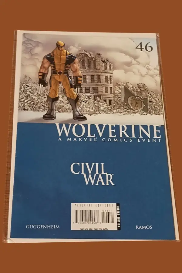 Wolverine #46 (2006, Marvel Comics) – Civil War Tie-In