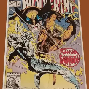 Wolverine #60 (Early Sept 1992) — “Shiva vs. Sabretooth” | Modern Age Marvel