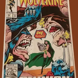 Wolverine #62 (1992) – Reunion! Wolverine vs. Sabretooth Showdown | Marvel Comics