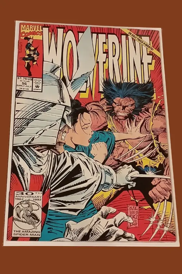 Wolverine #56 (1992) – Wolverine vs. Shiva! | Marvel 30th Anniversary Issue