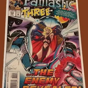 Fantastic Four #384 (1994) – The Enemy Revealed! | Marvel Comics Fantastic Four #384 (1994) – The Enemy Revealed! | Marvel Comics