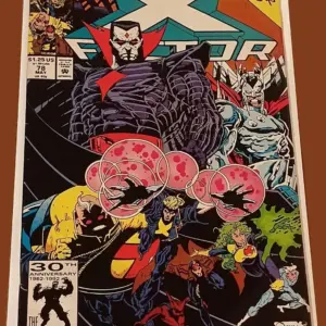 X-Factor #78 (1992) – A Sinister Duo! | Marvel 30th Anniversary Issue