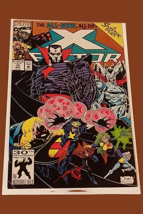 X-Factor #78 (1992) – A Sinister Duo! | Marvel 30th Anniversary Issue