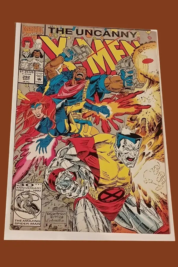 The Uncanny X-Men #292 (1992) – 30th Anniversary Issue | Marvel Comics | Colossus, Jean Grey & Bishop