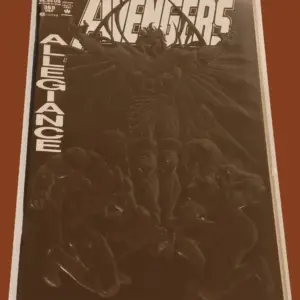 Avengers #369 (1993) – Bloodties Part V of V | X-Men & Avengers Crossover Finale | Marvel Comics Embossed Cover