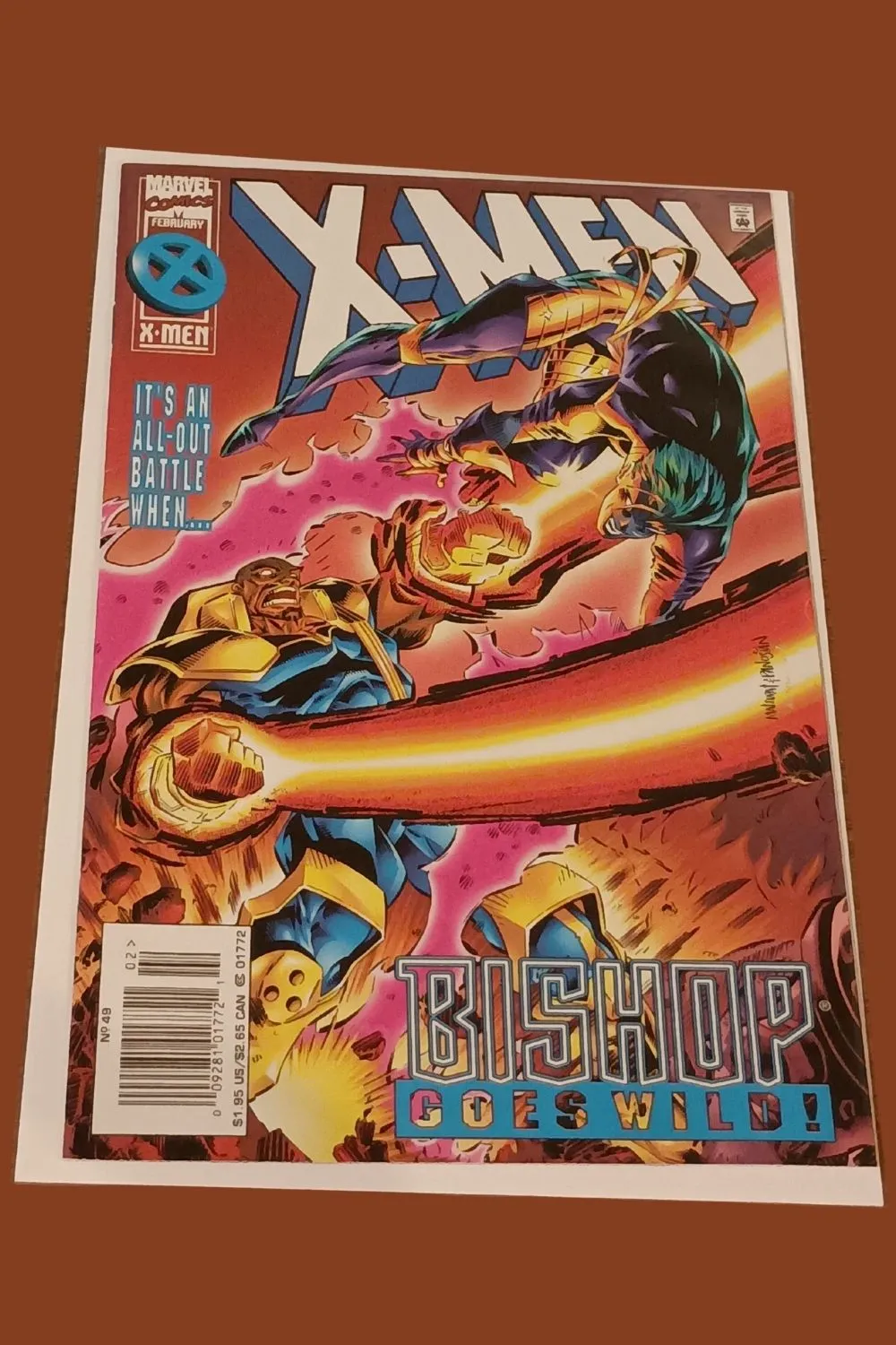 X-Men #49 (1996) – Bishop Goes Wild! | Marvel Comics | 90s Mutant Action X-Men #49 (1996) – Bishop Goes Wild! | Marvel Comics | 90s Mutant Action