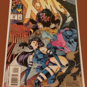 X-Men #29 (1991) – Return to Hellfire! | Marvel Comics | Psylocke vs. the Hellfire Club