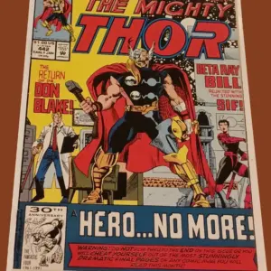 The Mighty Thor #442 (1991) – A Hero No More! | Return of Dr. Don Blake & Beta Ray Bill