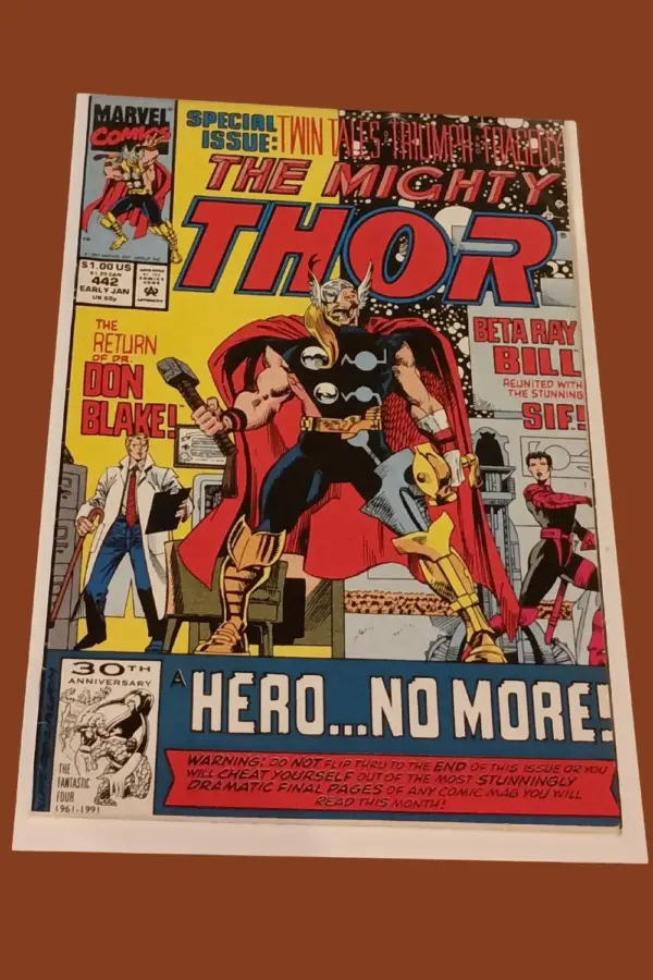 The Mighty Thor #442 (1991) – A Hero No More! | Return of Dr. Don Blake & Beta Ray Bill
